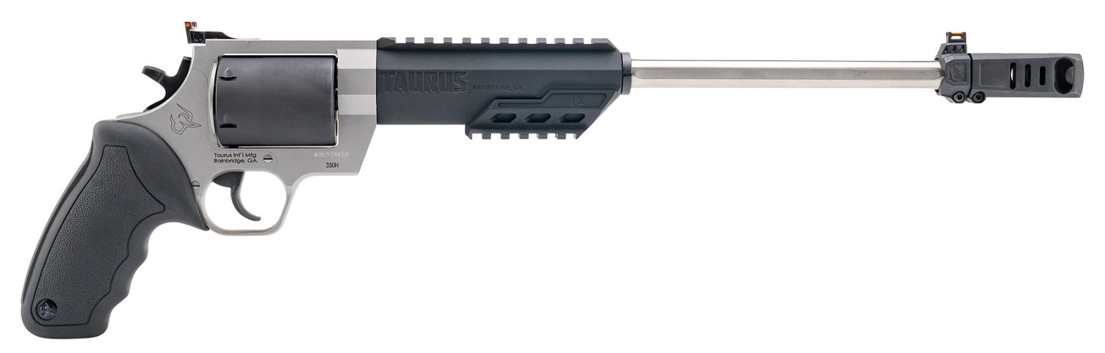 Taurus Raging Hunter Handgun 350 Legend 6rd Capacity 14 Barrel Two-Tone Black/Stainless