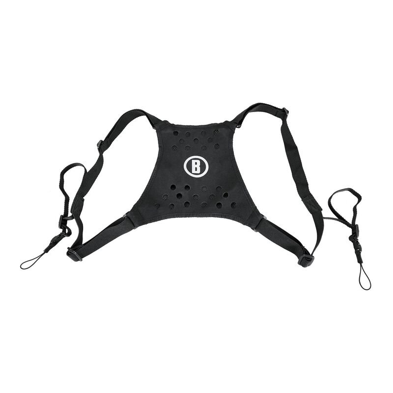 Bushnell Binocular Harness BASFHARN Lightweight Breathable Adjustable Black Mesh Quick Release - Bushnell