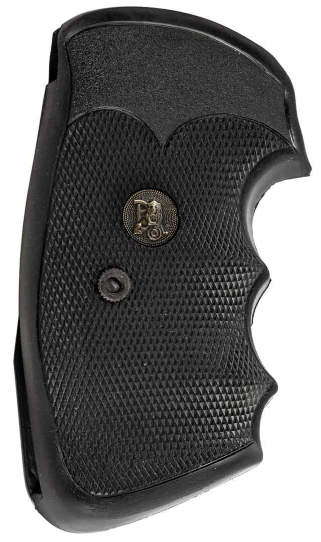 Pachmayr Gripper Professional Grip Checkered Black Rubber - Pachmayr