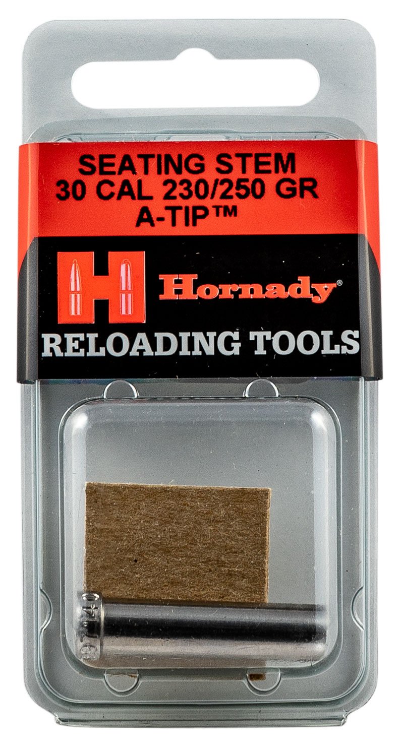 Hornady 397140 A-Tip Match Bullet Seating Stems 30 Cal for 230/250 gr - Horn Hunter - 30 CAL