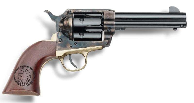 Pietta HF357USM434 1873 GWII Revolver .357 Mag/9mm 4.75" Walnut Grip