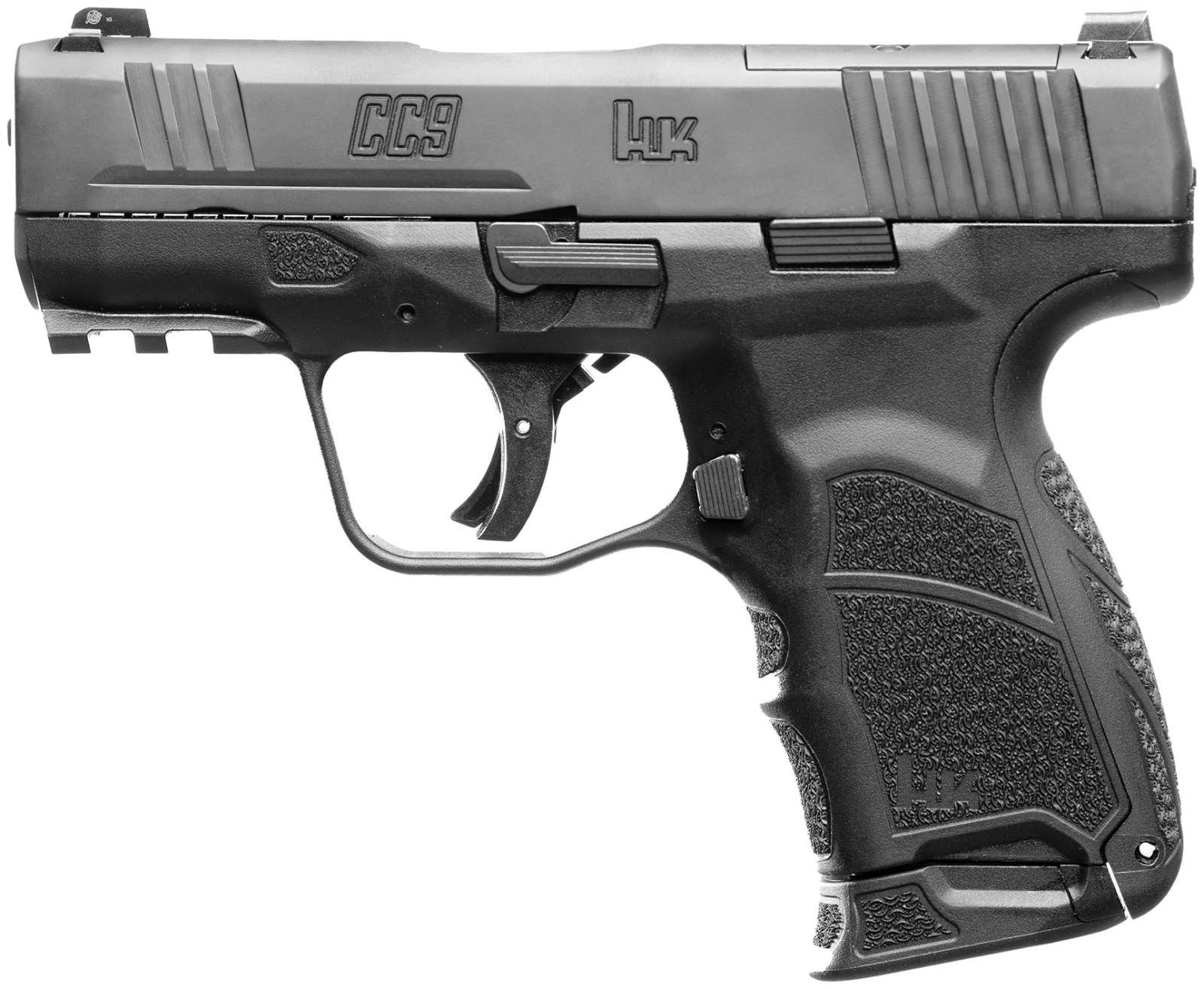 H&K 81000551 CC9 9MM Luger 10+1 XS Night Sights Black Striker-Fired