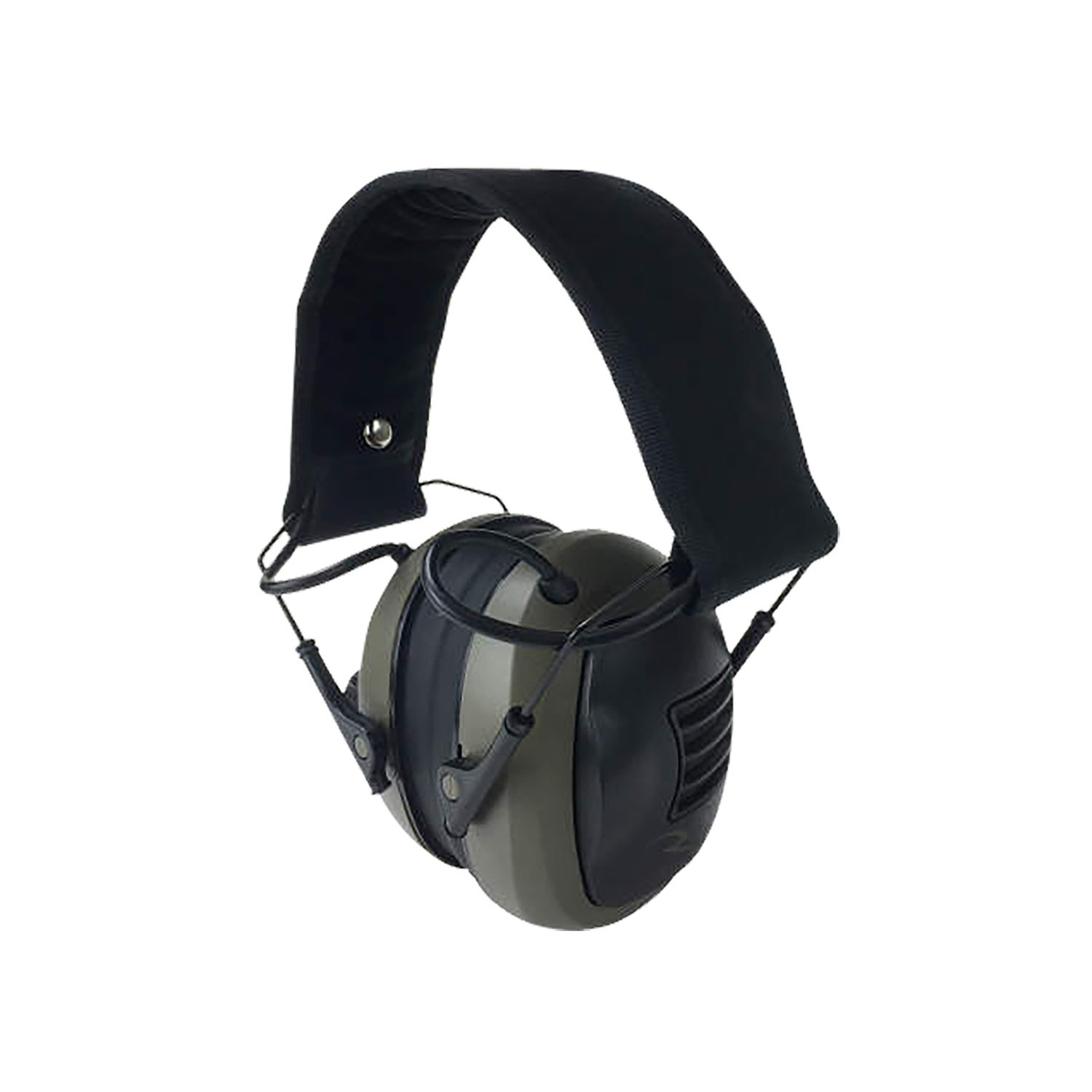Radians CSE10BX Earmuff 23 dB NRR Over Head Tan/Black Adjustable Folding - RAD - TAN/BLACK