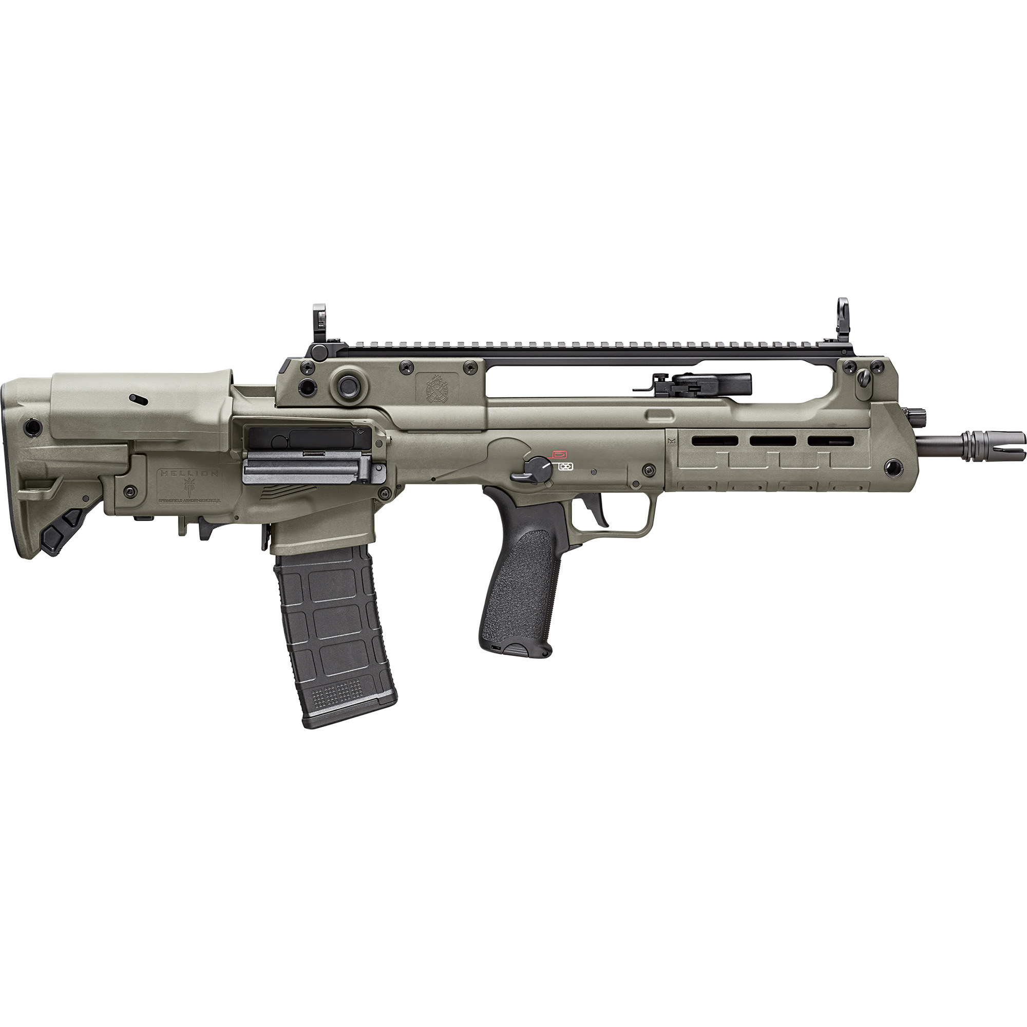 Springfield ARMORY Hellion 5.56mm 16in 30rd OD Grn Bullpup Rifle HL916556G