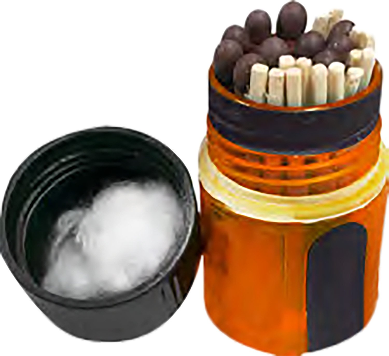 Eco-Friendly Waterproof Matches - 25 Count in Sealed Case for Camping & Survival - AMK - ALL WEATHER MATCHES