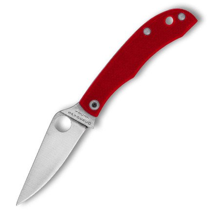 Spyderco C137GRDP Honeybee Red G-10 Folding Knife - Spyderco