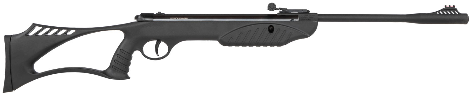 Umarex 2244020 Explorer Youth Spring Piston 177 Pellet 1RD Black Rec/Barrel - Umarex - BREAK OPEN