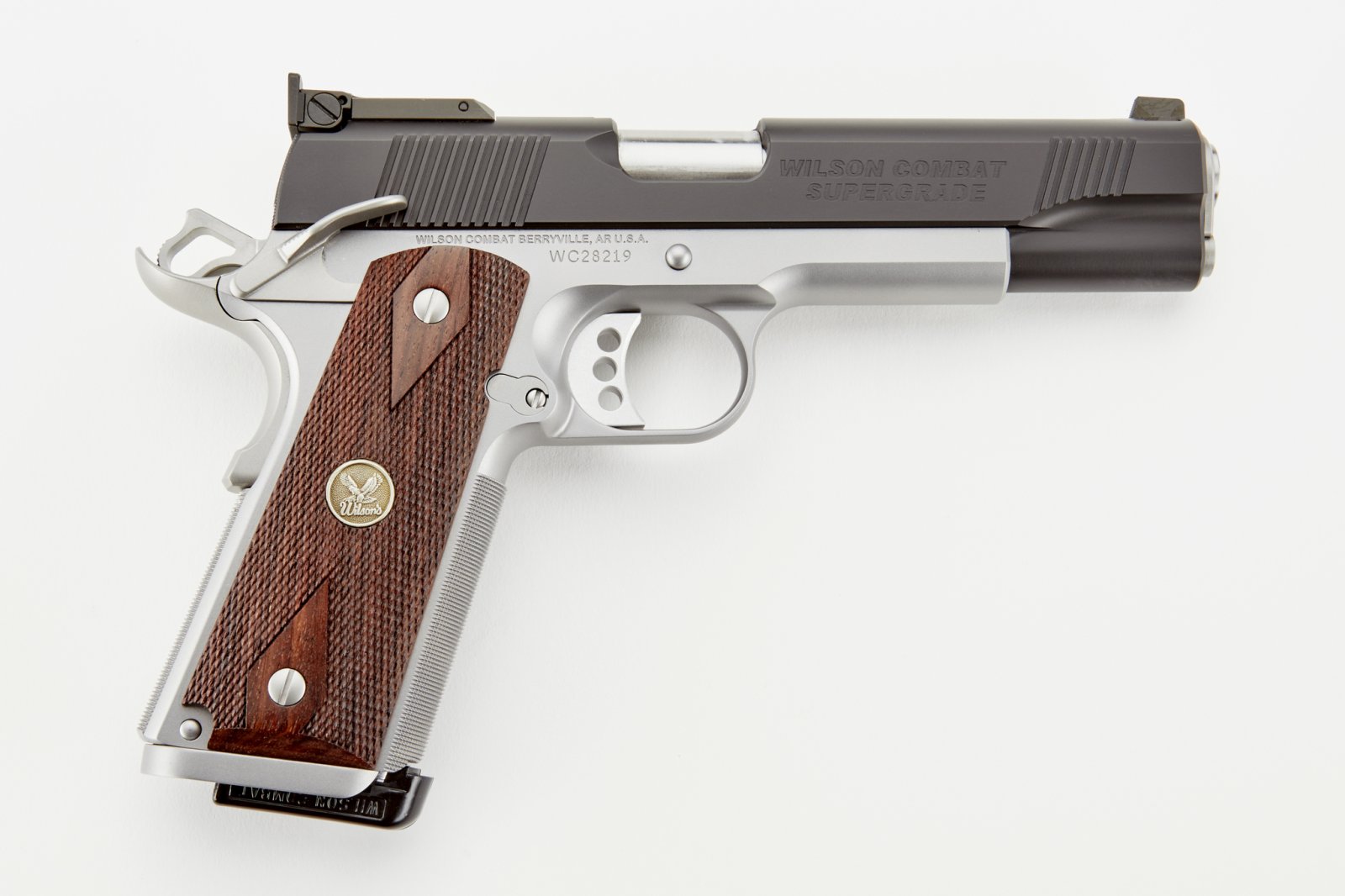 Wilson Combat Classic Supergrade 45ACP 5" Black Semi-Auto Pistol CA Approved - Wilson Combat - 45 ACP
