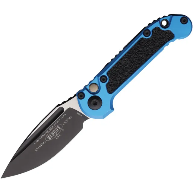 Microtech 1135-1BL LUDT G3 3.5 In SE Blue ALU Handle