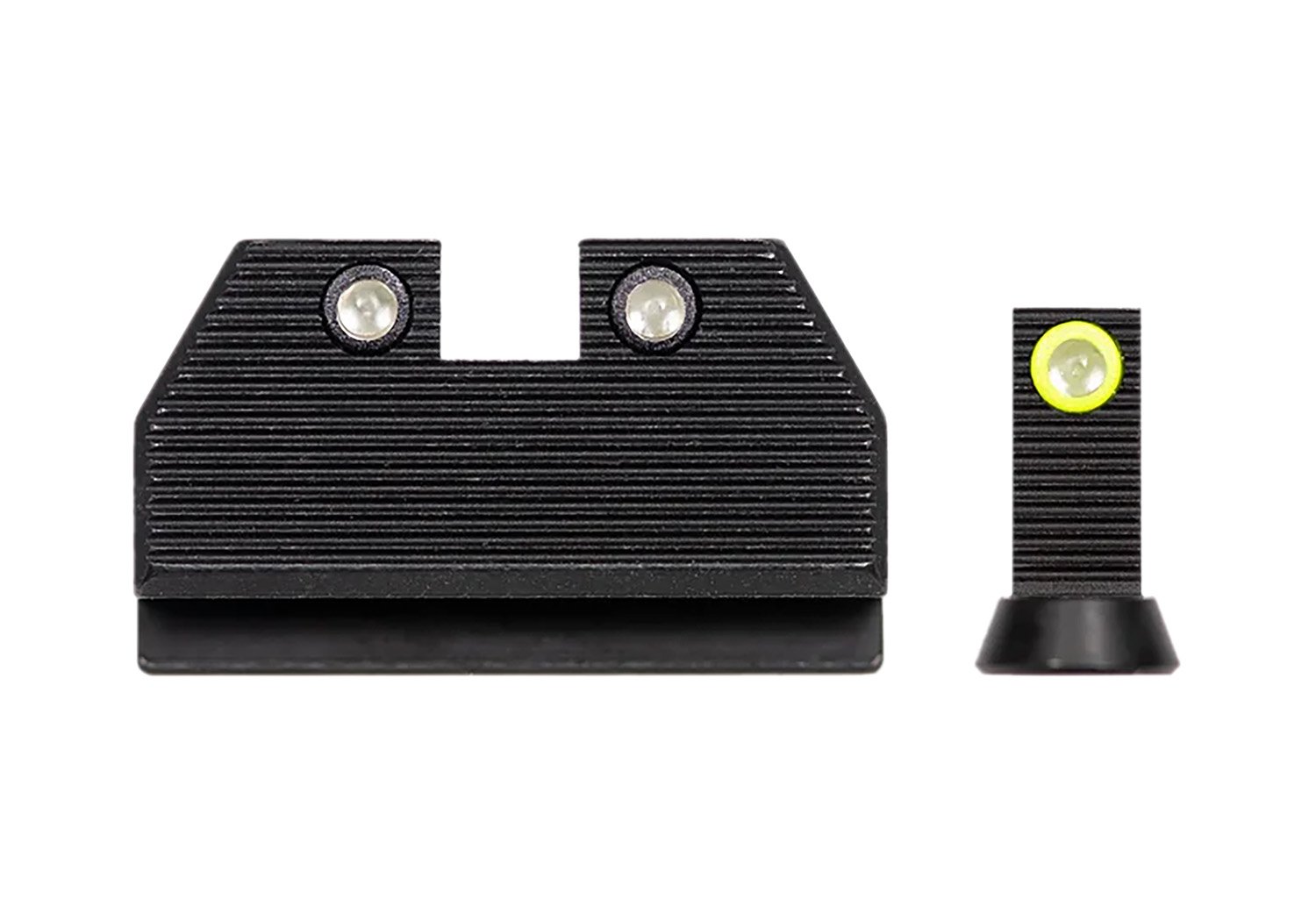 NIGHT FISION Yl Front Ring Sight Set for CZ P-10 C/F/S CZU-077-286-355-YGZG - Nightforce Optics - STEEL