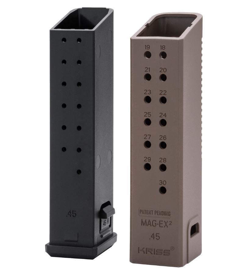Kriss USA KVA-MX2K10FD00 MagEx2 10mm Mag Extension 33rd Flat Dark Earth