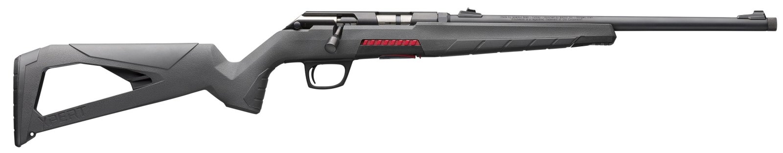 Winchester 525201186 Wildcat 17WSM Rifle 8+1 Matte Black Synthetic 16.5" - Winchester - 17 WSM