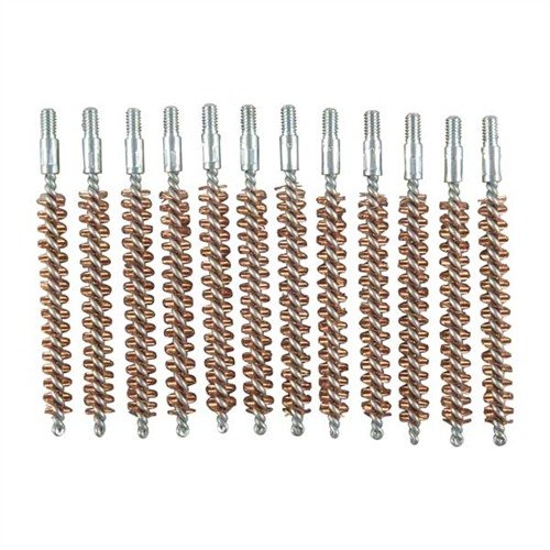 Brownells Standard Line Bronze Rifle Brush 7MM 12 Pack - Brownells - 284/7 MM