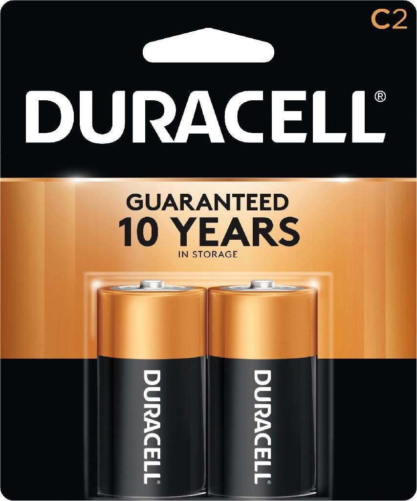 Duracell Coppertop C MN1400B2 Alkaline 2-Pack