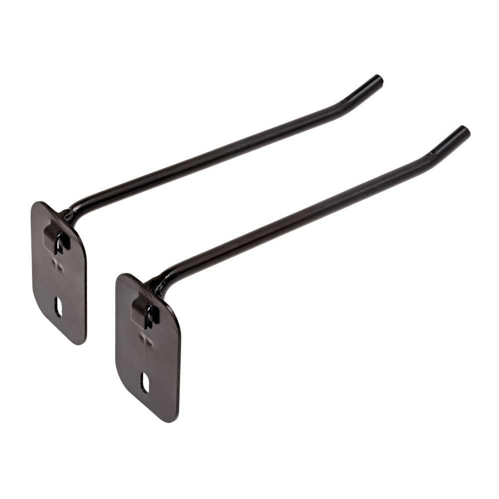 Hornady 95797 Square-Lok 6" Single Peg Hook 2-Pack for Tool Storage