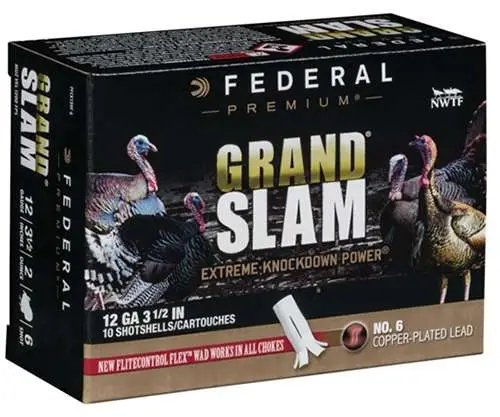 Federal PFCX139F6 12 Gauge 3.5 in 2 oz #6 Shot 10 Rounds Copper-Plated - Federal Premium Ammunition - 12 GAUGE