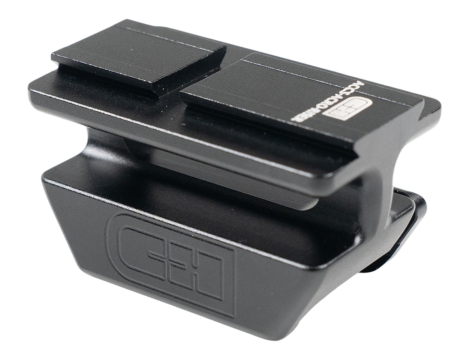 C&H Precision RISERACROXL Picatinny Mount Black Steel Compatible w/ Aimpoint ACRO