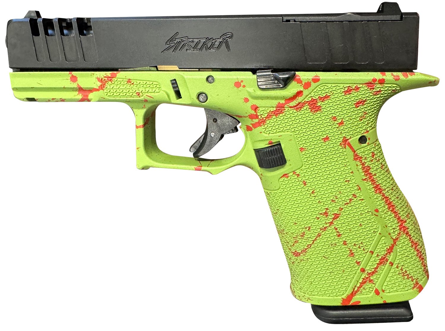 Great Lakes GL19SZOM Striker 9mm 15+1 4" Zombie Cerakote Frame & Slide - Great Lakes Firearms - 9mm Luger
