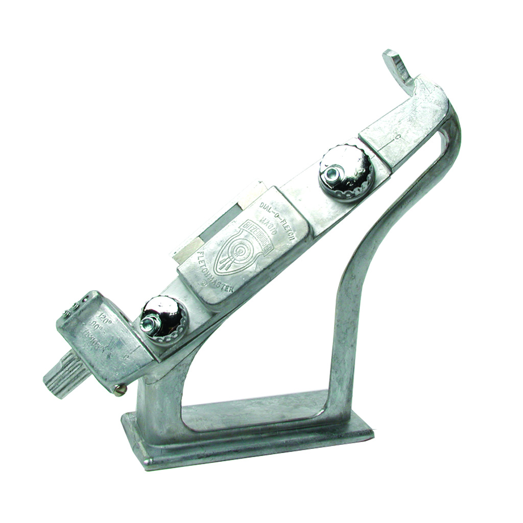 Bitzenburger Fletching Jig Base Right Helical - Die Cast, Adjustable, Accurate Spacing - Model 1008R