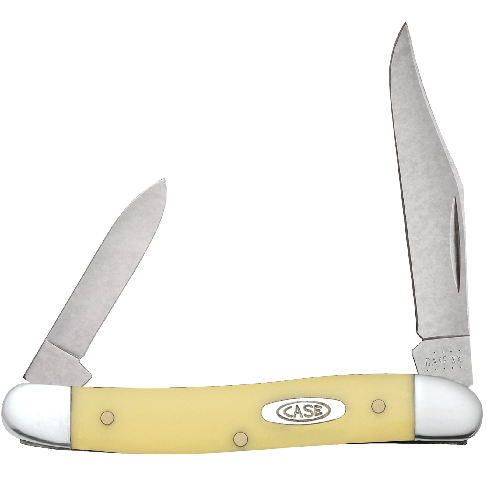 Case 32087 CV Yellow Synthetic Pen Knife