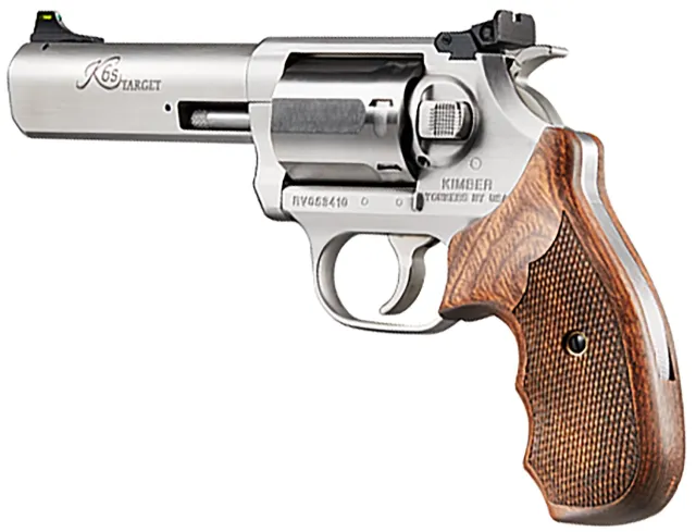 Kimber 3400031CA Revolver K6S .357 Mag 4" Walnut Grip Stainless