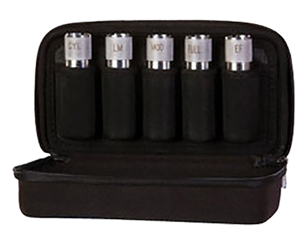 Carlson's 00400 Choke Tube Case Black Nylon Holds 5 Chokes