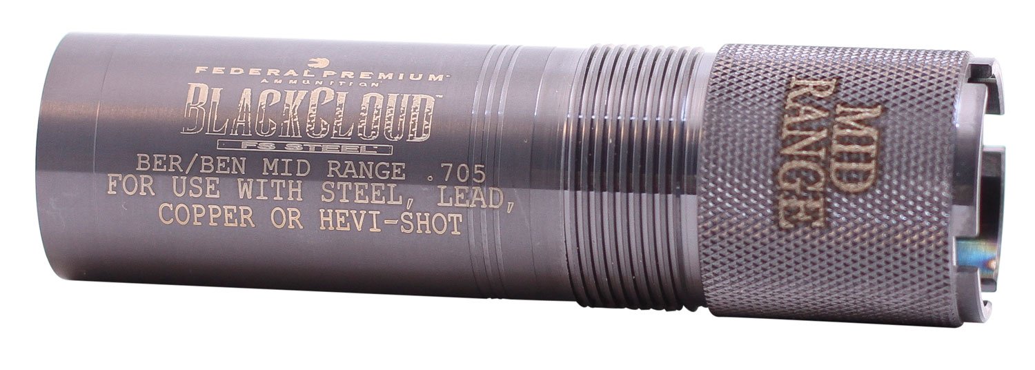 Carlson's Choke Tubes 12 Gauge Mid Range, Titanium Coated, Beretta Benelli Waterfowl Choke Tube, Black Cloud 9002 - Carlson - 12 GAUGE