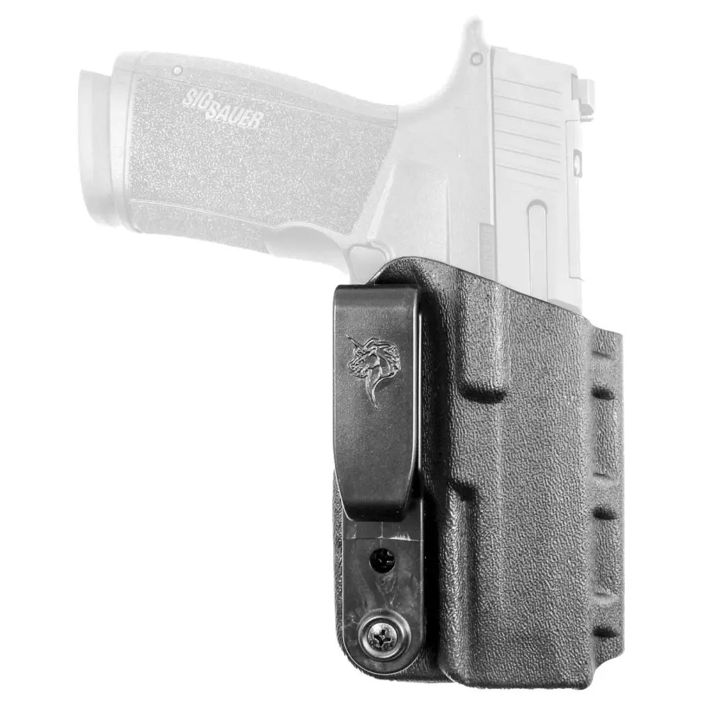 DeSantis 137KJ2XZ0 Slim-Tuk IWB Holster, Kydex, Ambidextrous, Black - DeSantis