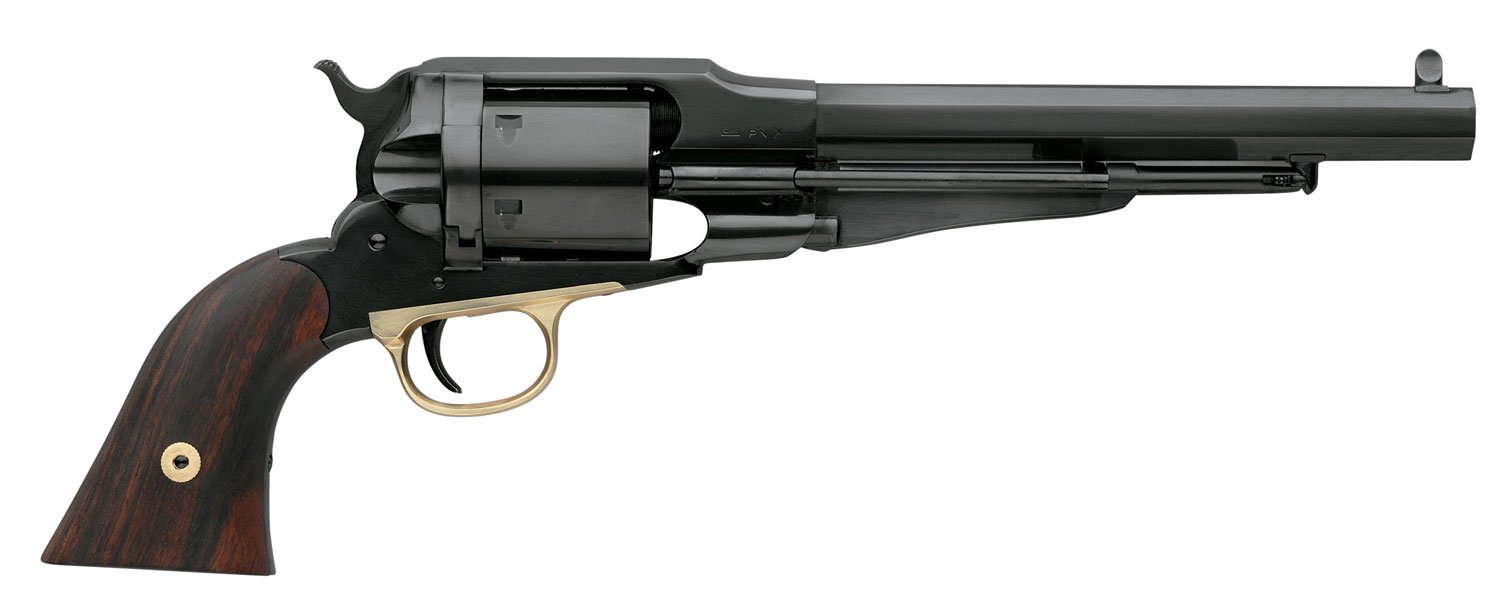 Taylors & Company 1858 Remington Conversion .38 Special 7.375 in Blued - TAY - 38 Special