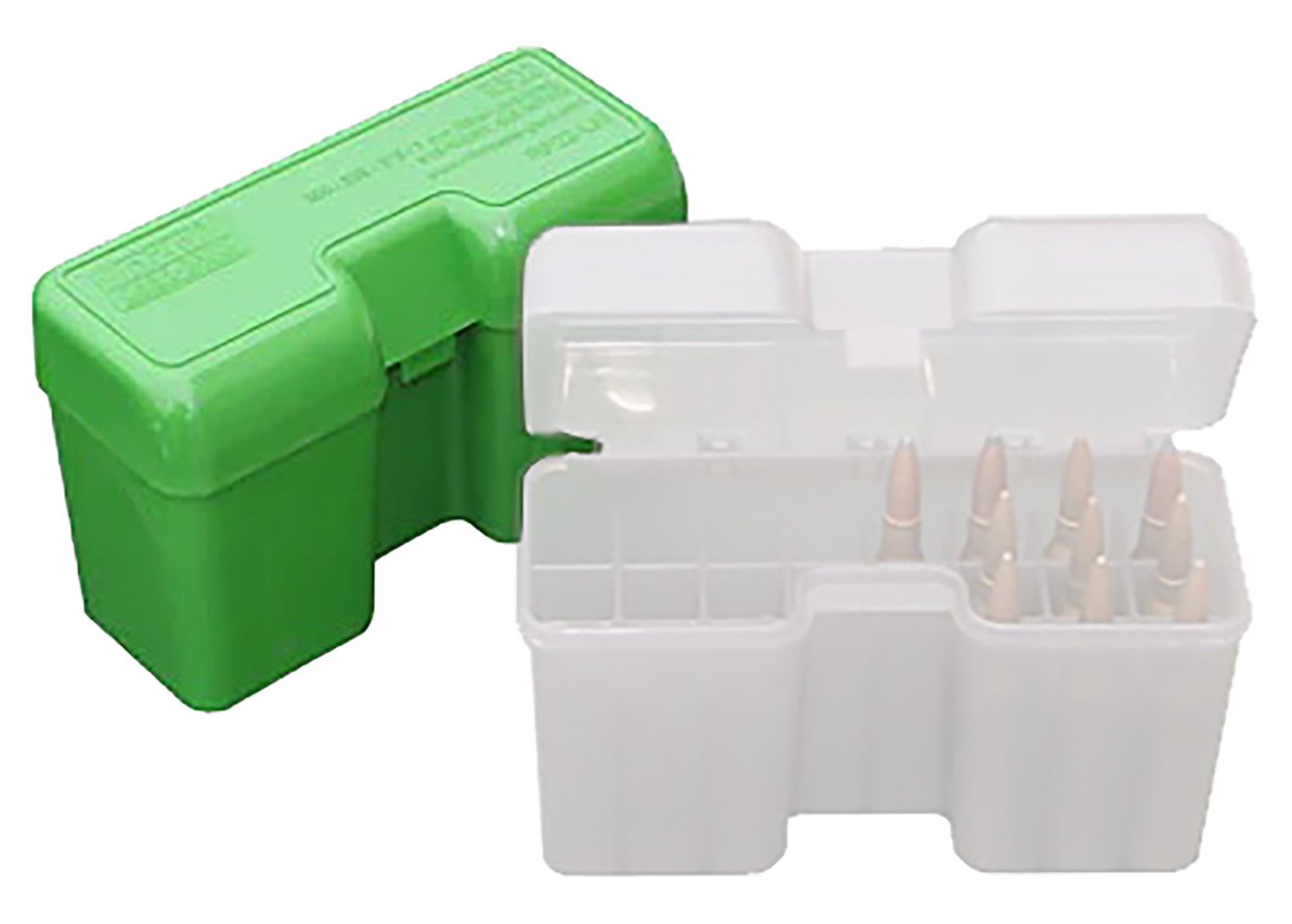 MTM 22 Round 338 WSM 45-70 450 Marlin Green Flip-Top Ammo Box (RF22-SM-10) - MTM Case-Gard - AMMO BOX