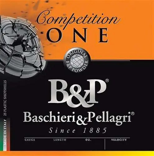 B&P 28BCP9 Competition One 28Ga 2.75" 3/4oz #9 Shot 25/Box - Baschieri & Pellagri - 28 Gauge