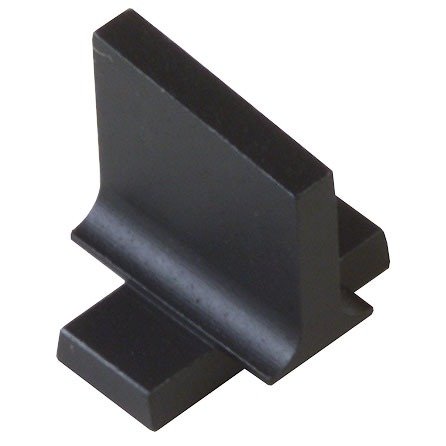 Brownells Mauser 91 Dovetail Front Sight Blank Steel Black .375" - Brownells