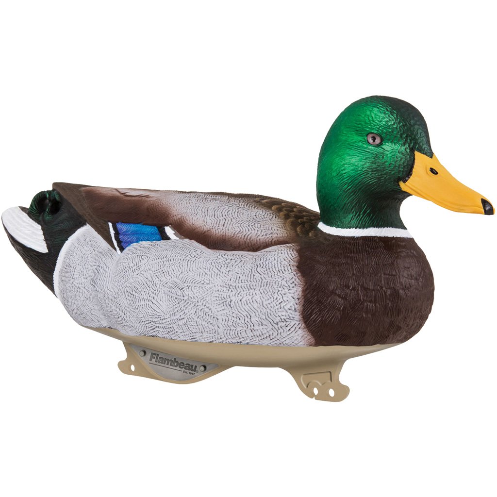 Flambeau 1215GSD Gunning Series Mallard Decoy 6-Pack, UVision Paint