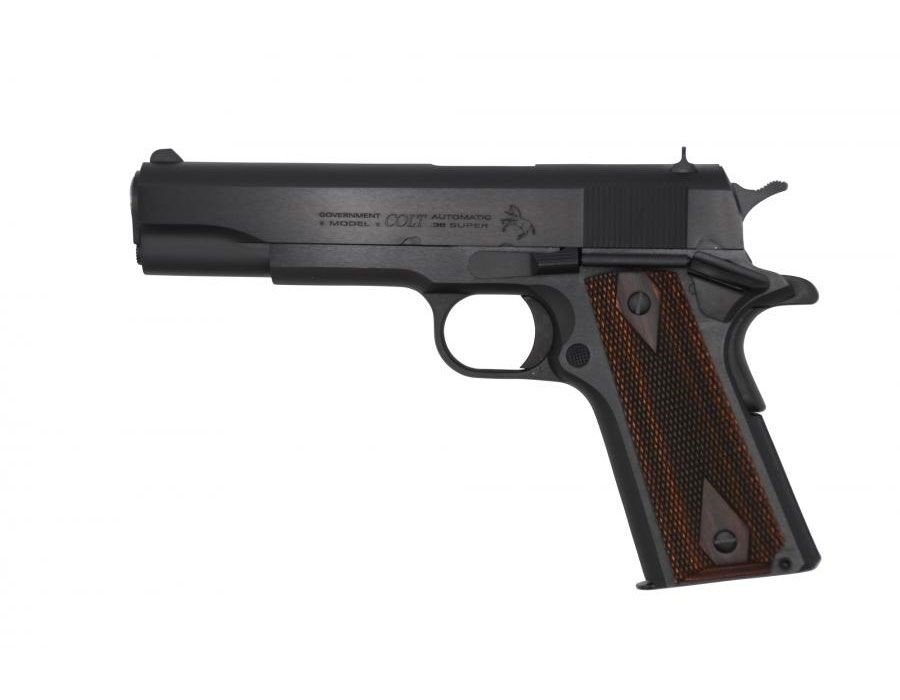 Colt O1911C38 38 Super 5 in Blued 9rd Capacity Single Action - Colt - 38 Super