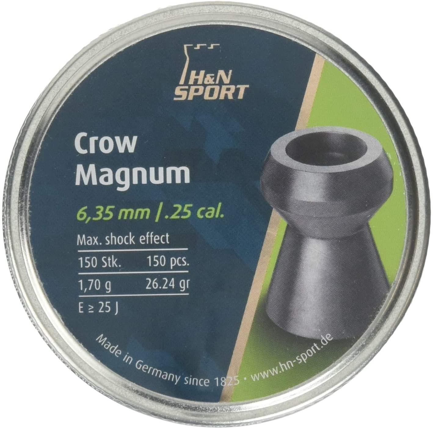 Buy H&N Crow Magnum .25 Caliber Pellets 150 Count online