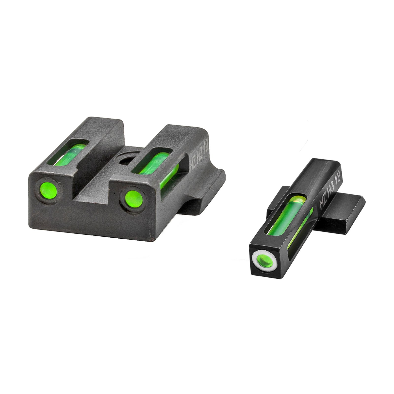 Buy HiViz 9EZN321 LiteWave H3 Sight Set S&W 9EZ Green Tritium Fiber Optic online