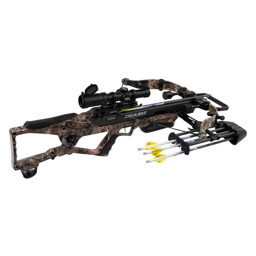 Excalibur E12322 REVX Crossbow 400 FPS Mossy Oak DNA Overwatch Scope - Pure Archery Group