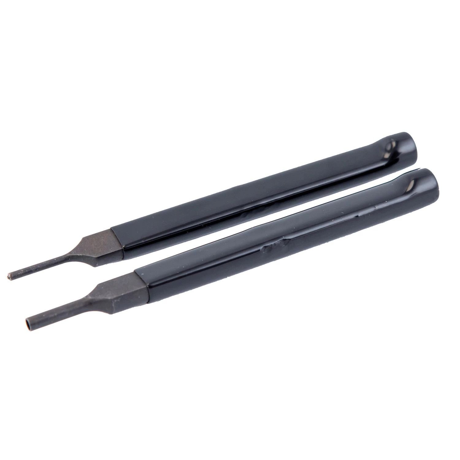 Wheeler 710906 AR Bolt Catch Punch Kit, Black Steel, Rubber Handle, Set of 2 - Wheeler