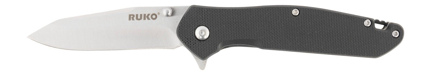 Buy RUKO RUK0187BK 3.25 Inch Black GFR Tactical Folding Knife online