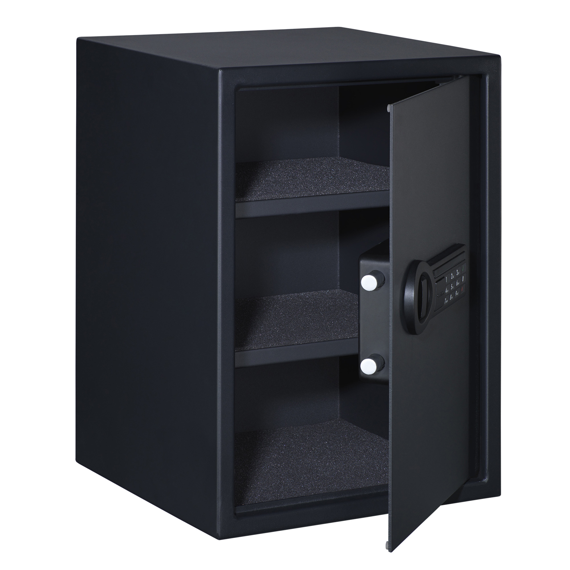 Stack-On Personal Safe Matte Black Electronic Key Pad Extra Large