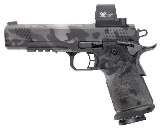 CNC Kimber 1911 DS Warrior Stealth 9mm 5.5 In Multicam Black Cerakote - CNC - 9mm Luger