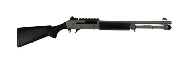 Military Armament Corp 21000203 MAC 1014 12 Gauge 18.5" Gray Shotgun - Military Armament - 12 Gauge for sale at TheGunDock