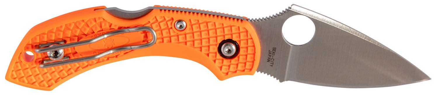 Spyderco C28POR2 Dragonfly 2 SL-PL Orange Knife - Spyderco - DROP POINT