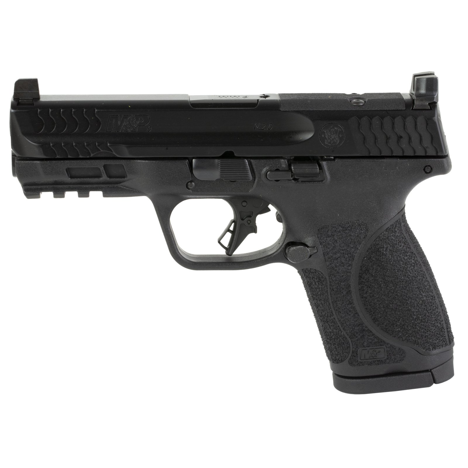Smith & Wesson M&P M2.0 Compact 9mm 4in Black Armornite 15+1 Striker-Fired - Smith & Wesson - 9mm
