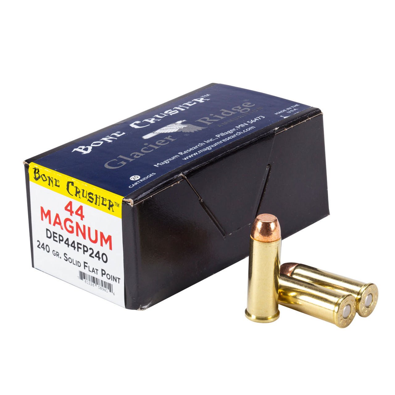 Magnum Research Desert Eagles Bone Crusher Handgun Ammunition .44 Rem Ma...