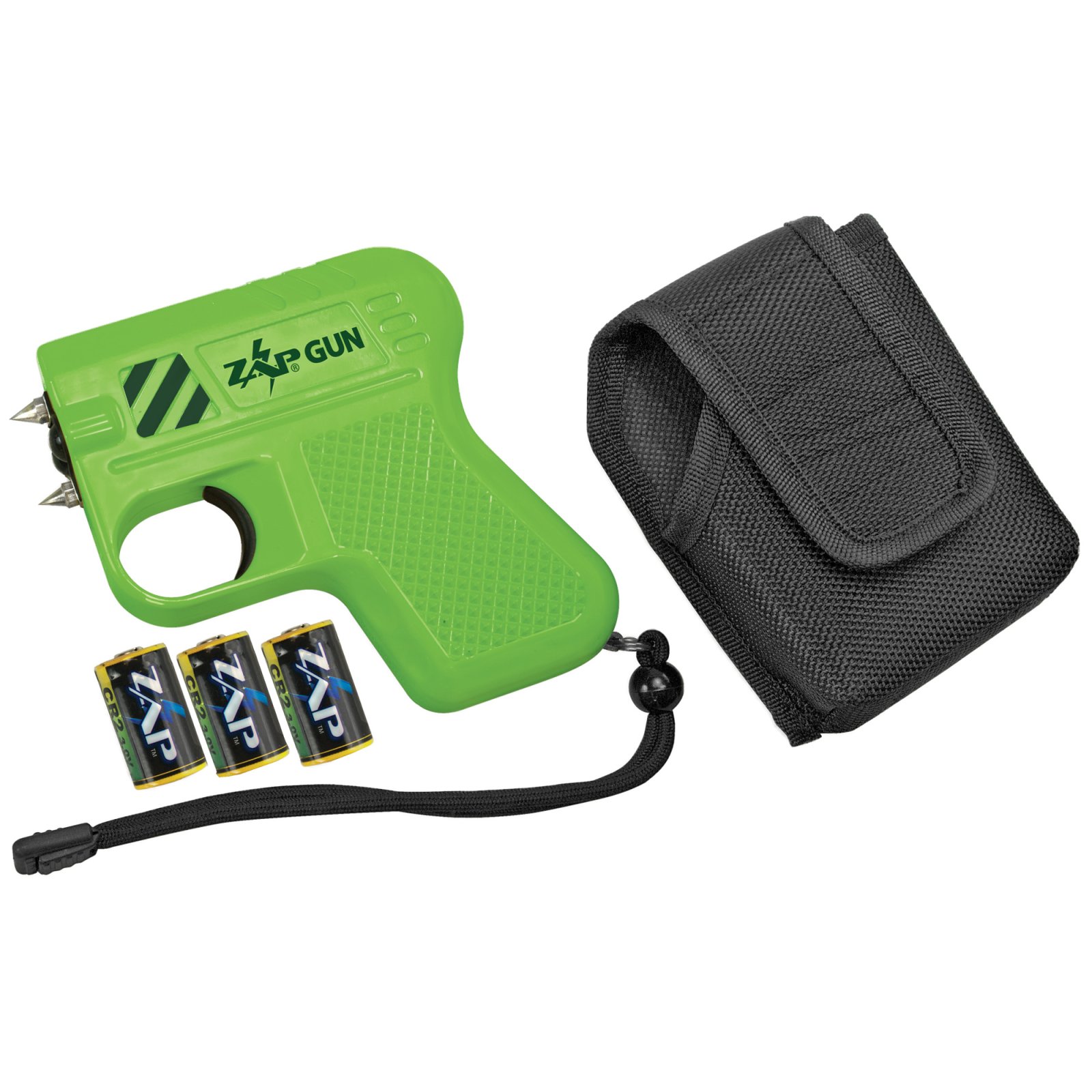 Zap ZAPGUN Gun Stun Gun-Flashlight Range of Close Contact Yellow Pla...