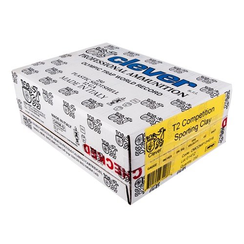 Clever Mirage Competition T2 12GA 2-3/4in 1oz #7.5 Shot 250rd