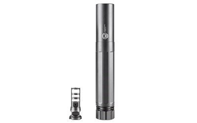 Dead Air Armament Sandman-L 7.62mm, Black Cerakote, 23.4oz, 8.9" Length, 1.50" Diameter, 31dB Reduction