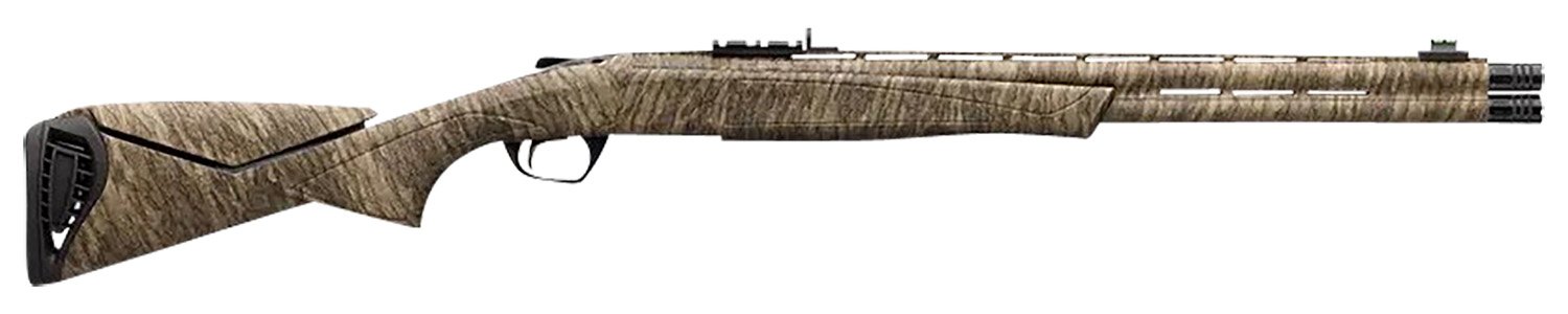 Browning Cynergy Ultimate Turkey 12 Gauge 3.5" 2rd 24" Shotgun, Mossy Oak Bottomland, Synthetic Stock, Adjustable Comb, Fiber Optic Sight, Optic Mount - Browning - 12 Gauge