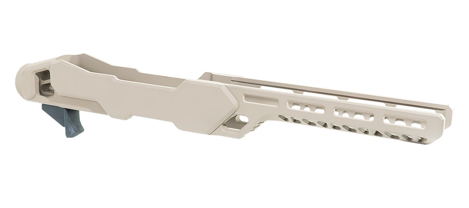 Timber Creek ERC1022FDE Enforcer Rifle Chassis FDE Aluminum Ruger 10/22 - TIMBER